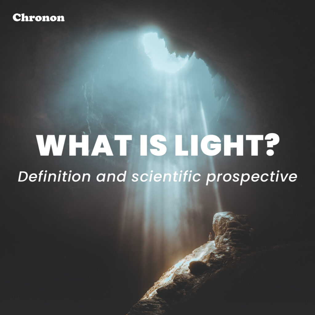 Light: Definition and scientific prospective